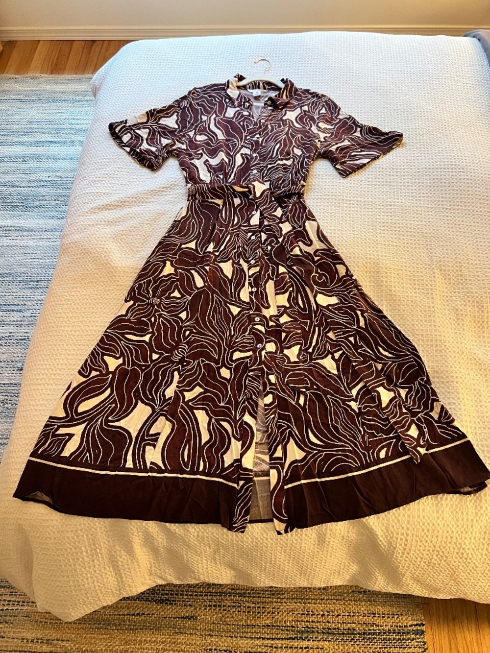 Zara print dress